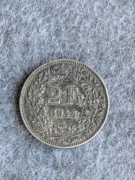 Szwajcaria 2 franki 1944 srebro