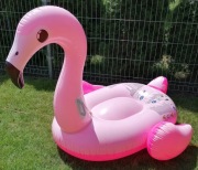 Flaming duży do pływania basen morze różowy dla dzieci materac