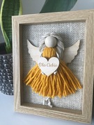 Aniołki w ramce, Prezent na Chrzest,Komunię i inne