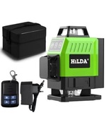 Cyfrowa poziomica laserowa Hilda LS 155, laser krzyżowy 16 linii