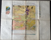 PRL TAJNE POUFNE Szczegółowa Mapa Geologiczna Sudetów Łagiewniki