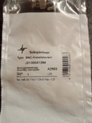 BNC złącze męskie Telegaertner