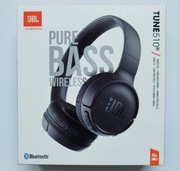 Słuchawki bezprzewodowe nauszne JBL TUNE 510BT CZARNE NOWE