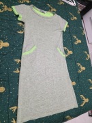 Dzianinowa lekka sukienka na lato