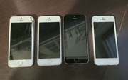 Pakiet telefonów Apple IPhone 5 oraz 5s.