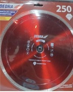 TARCZA DIAMENTOWA GRANITU GLAZURY GRESU HRD 250mm