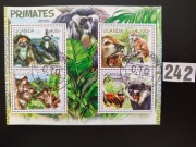 Znaczki , zwierzęta , bloczki stemplowane 241 [ 12 bloczków ]