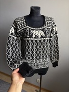 Dale of Norway sweter M L wełniany damski norweski Scandi 100 % wełna M