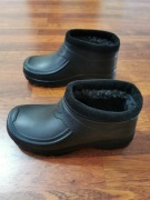 Krótkie lekkie Kalosze Piankowe Ocieplane 