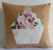 Poszewka Muffinka Muffin poduszka bawełna 40x40cm