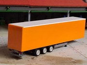 Herpa naczepa kurtynowa MEGA z windą