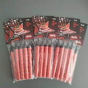 Fontanna tortowa 12cm czerwona 24szt (6x4szt)