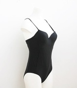 Strój kąpielowy na basen Kostium pływacki LASCANA Czarny r.42 XL