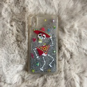 Brokat/szkielet Skeleton etui/case do iPhone X, XS