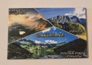 Magnes na lodówkę Zakopane Giewont Rysy Kasprowy Dunajec Gerlach (1K)