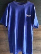 T-shirt Balenciaga 2017 niebieski r.L