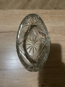 Misa kryształ gondola żardiniera PRL łódka nowy