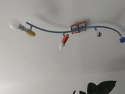 Lampa do pokoju dziecięcego młodzieżowego E14 LED ładna ciekawa