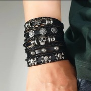 Bransolety męskie damskie 5 sztuk 