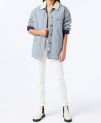 Damska Kurtka Oversize  Wrangler Duvet Jacket Indygo Hikora W475AM34Y S