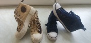 Trampki Cropp r 37 i brokatowe r 37