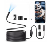 HOFENY Endoskop HD 1920P LED Kamera Inspekcyjna IP67 Android iOS 5m