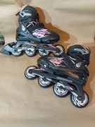 Rolki Rollerblade, regulowane 32-35, stan B.D.