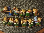 Kinder niespodzianka,misie bawarskie