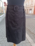 Spódnica damska LEN POLSKI czarna rozm.44