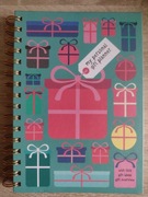 Kołonotatnik planer lista prezentów, gift planner Flying Tiger