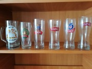 Sprzedam szklanki i kufel do piwa