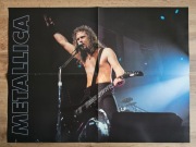 UNIKAT! Plakat/poster JAMES HETFIELD (Metallica) z 1992 r. - Format A2