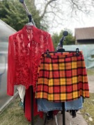 Zestaw bluzka i spódnica 36 Benetton