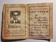 Legitymacja UM Gdańsk - Gdynia 1946
