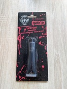 NOWA czarna farba do makijażu twarzy przebranie strój Halloween kostium