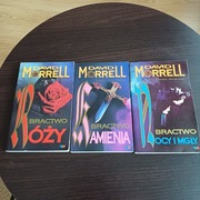 DAVID MORRELL - CYLK BRACTWO RÓŻY - TOM 1-2-3 -.