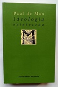 Paul de Man – Ideologia estetyczna | RZADKA | stan BDB 