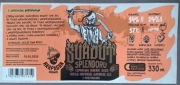 Surdut Splendopru Mega Imperial Oatmeal Ale browar Harpagan 