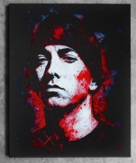 Eminem Obraz ręcznie grawerowany na blasze Oryginalny prezent