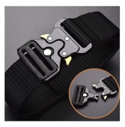 PAS taktyczny do 110 cm klamra spina wojskowa CZARNY Fajny i Lekki 