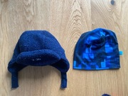 Next czapka uszatka polarze czapka bejo fajniutkie 6-9m 40-44 cm