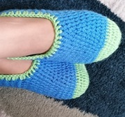 Kapcie na szydełku rozmiar 39