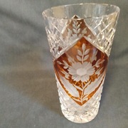 Wazon, wazon ze szkła kryształowego