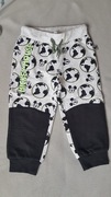 Nowe spodnie dresy Disney Baby 86