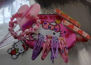 Saszetka torebka dla dziecka + gadżety Hello Kitty