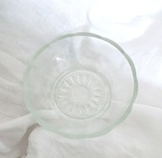 prl miseczka szklana, prl spodek, mała salaterka prl, prl szkło