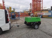 Kompresor śrubowy przewoźny Atmos 5,0 m3/min  Nowy