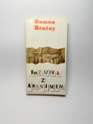 Książka Rozmowa z anonimem Roman Bratny z 1988 roku wydanie I