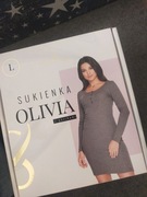 Sukienka prążek r.L
