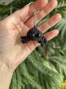 Breloczek zawieszka do kluczy pająk handmade